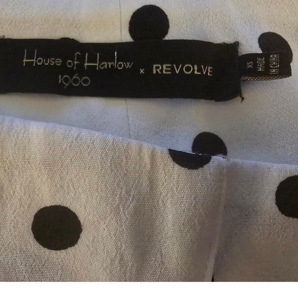 House of Harlow 1960 x REVOLVE Gwen Polka Dot Culottes NWT Size XS - Picture 5 of 6